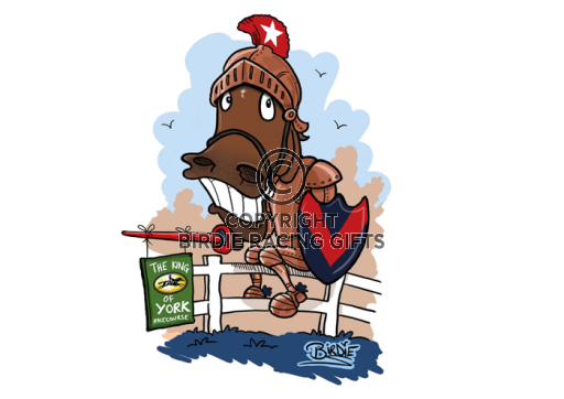 Copper Knight Horse Racing Gifts By Birdie