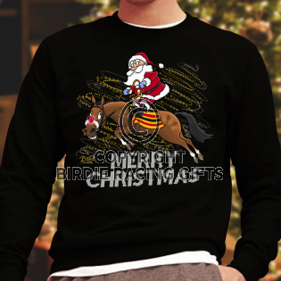 The Birdie 2024 Horse Racing Christmas Jumper